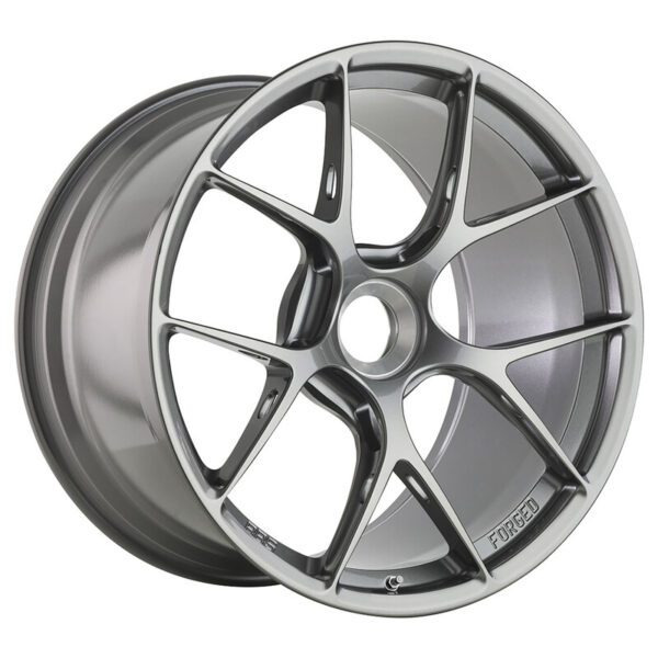 BBS FI R 20x11 5" Centre Lock ET54, Platinum Silver