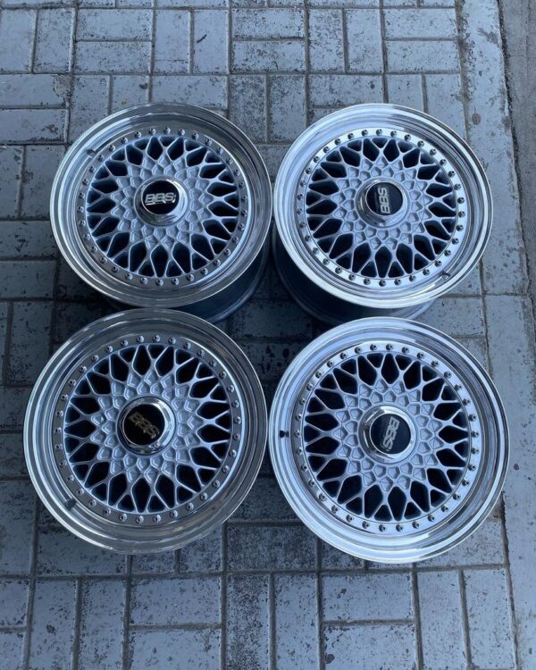 BBS RS 001 WHEELS “15×7 0 ET +25 4×100 ANODIZED POLISH