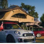 Latitude Pioneer Khaki Two-Person Soft-shell Rooftop Tent