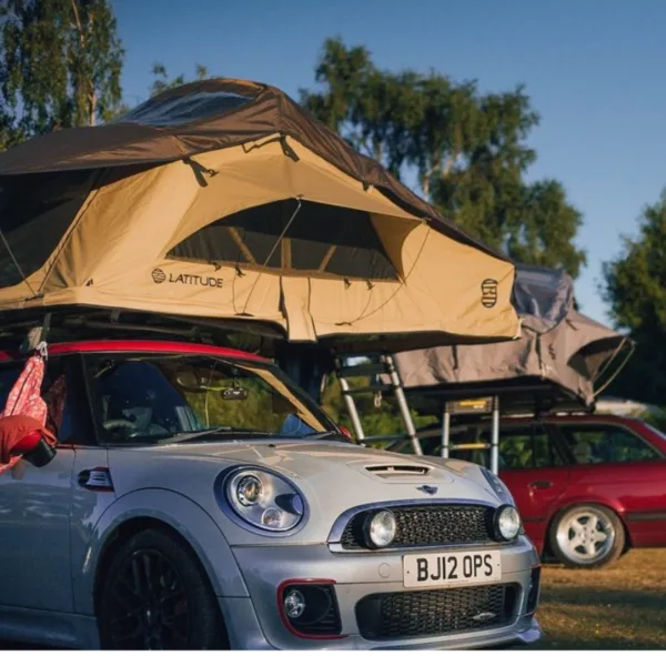 Latitude Pioneer Khaki Two Person Soft shell Rooftop Tent