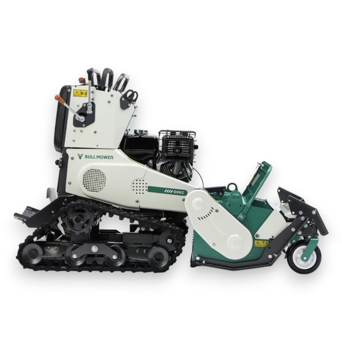 Orec ZHR800 389cc Professional Tracked Zero Turn Stand On Flail Mower 800mm Cut