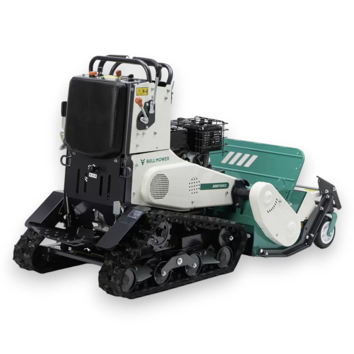 Orec ZHR800 389cc Professional Tracked Zero Turn Stand On Flail Mower 800mm Cut