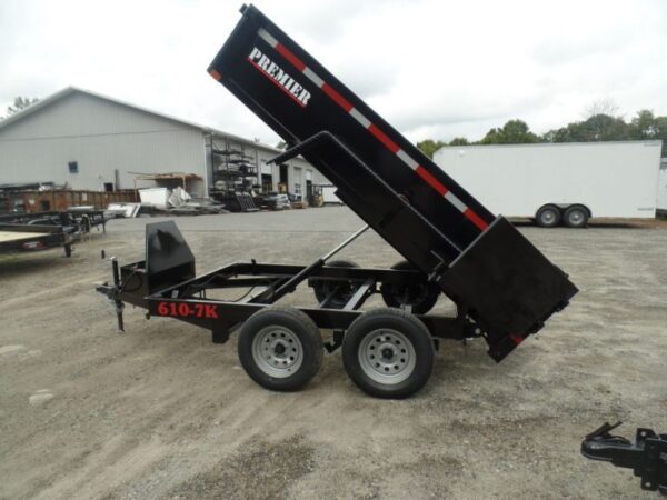 PREMIER BRAND 6X10 DUMP TRAILER , 7,000 lb  GVWR