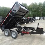 PREMIER BRAND 6X10 DUMP TRAILER  7000 lb GVWR