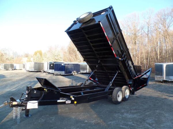 16 FT DUMP TRAILER,