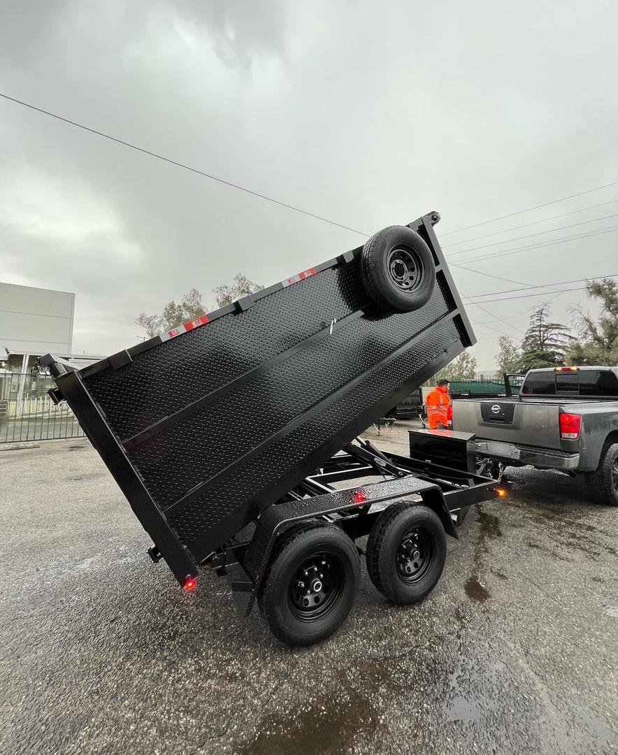 7x14 dump trailers